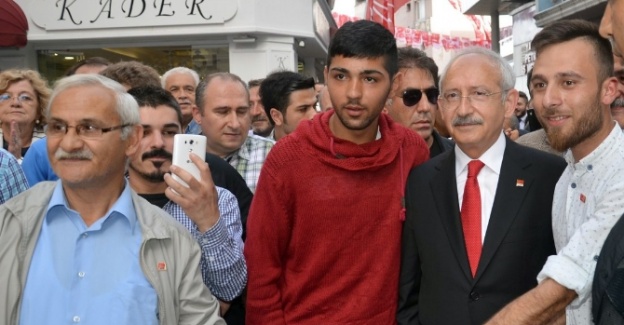 Kılıçdaroğlu esnaf ziyareti yaptı