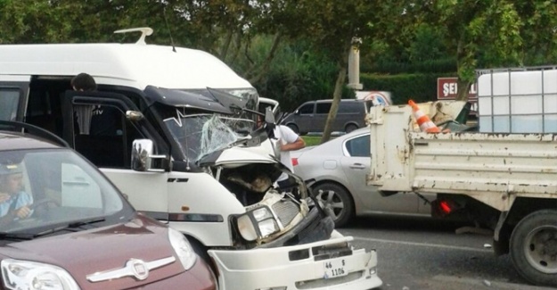 Maraş’ta zincirleme kaza: 20 yaralı