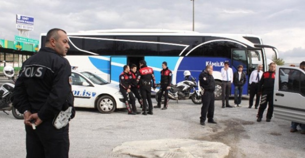 Otobüste ’canlı bomba’ paniği