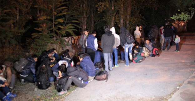 TIR kasasında Avrupa’ya gitmek isterken yakalandılar