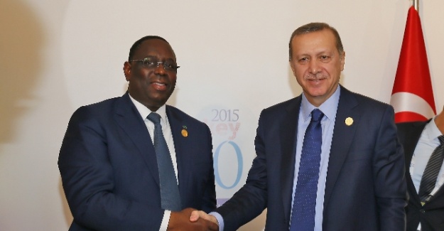 Cumhurbaşkanı Erdoğan, Senegal Cumhurbaşkanı Sall ile görüştü