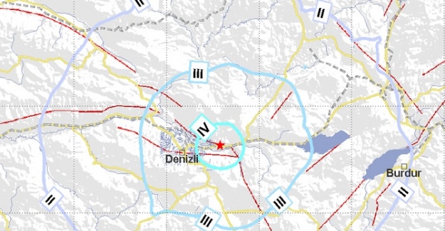 Denizli’de 4.2 büyüklüğünde deprem