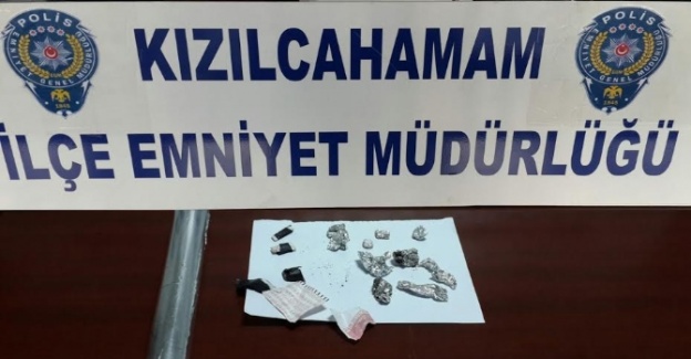 Kızılcahamam’da uyuşturucu operasyonu