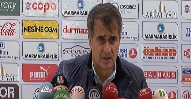 Şenol Güneş: ’İlk defa şans yüzümüze güldü’