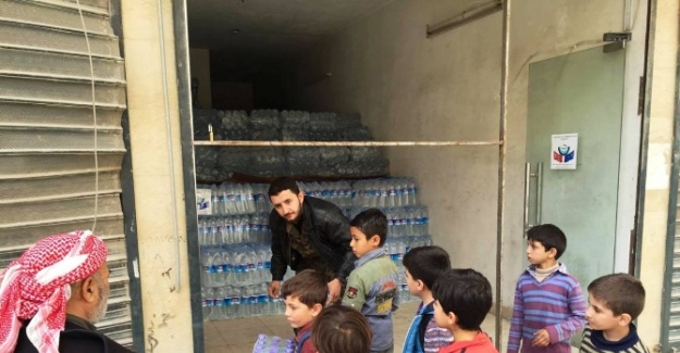 Yardım TIR’ları Halep’e ulaştı