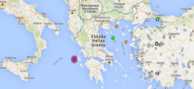 Yunanistan’da deprem