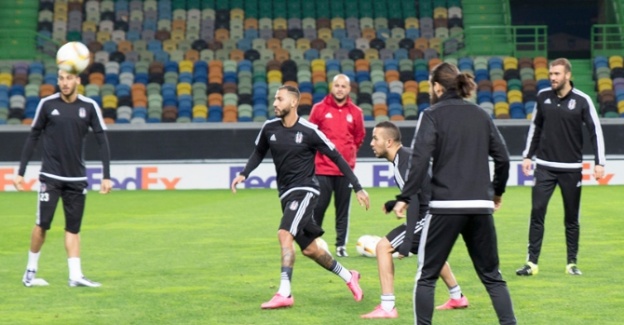 Beşiktaş, Lizbon maçı hazırlıklarını tamamladı