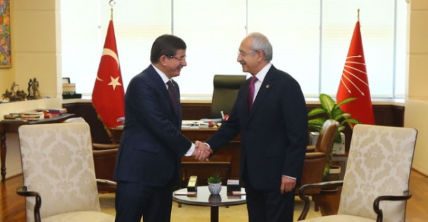 Davutoğlu-Kılıçdaroğlu görüşmesi başladı