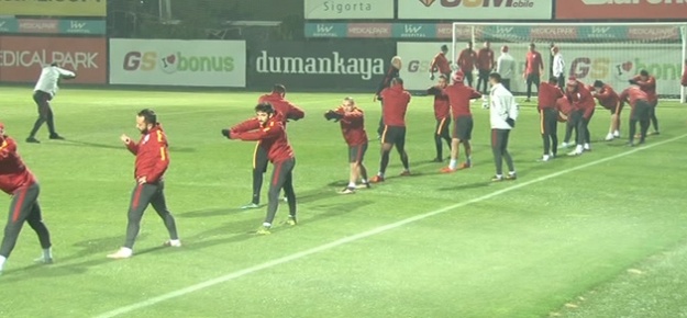 Galatasaray Astana maçına hazır