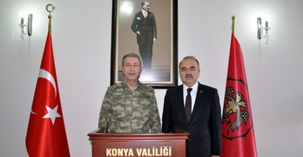 Orgeneral Akar Konya’da