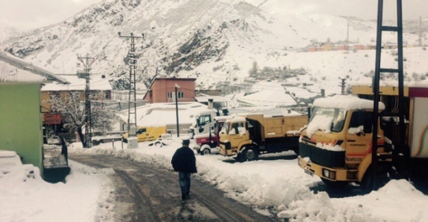 Tunceli’de 29 köy yolu ulaşıma kapandı