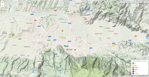 ’Yeşil Bursa’nın havası SOS veriyor