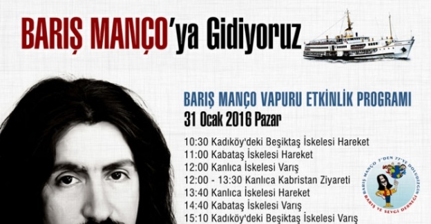 Barış Manço için çok özel anma programı