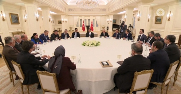 Başbakan Alevi temsilcileriyle bir araya geldi