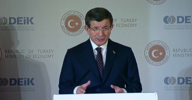 Davutoğlu iş adamlarına hitap etti