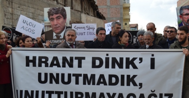 Hrant Dink memleketinde de anıldı