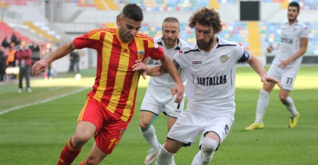 Kayserispor ter attı