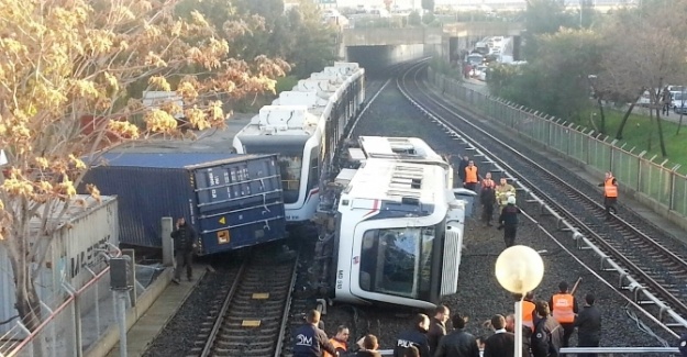 Metroda yaşanan kazada yaralı sayısı belli oldu