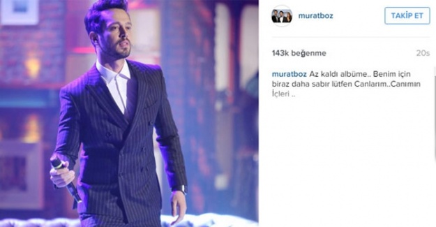 Murat Boz’dan hayranlarına müjde