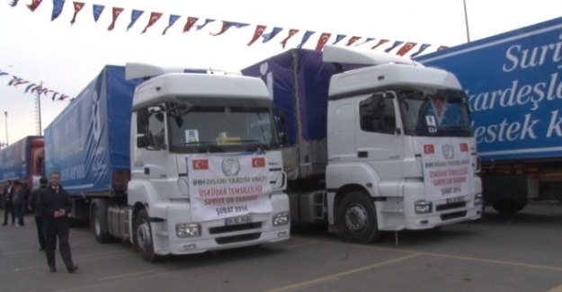 Bayırbucak Türkmenlerine 100 TIR’lık yardım