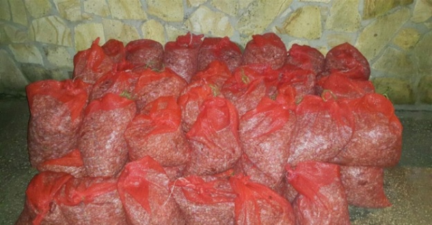 Edirne’de 700 kilo midye ele geçirildi