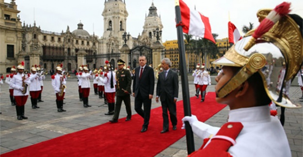 Erdoğan’ın Peru ziyaretiyle bir ilk daha gerçekleşti!