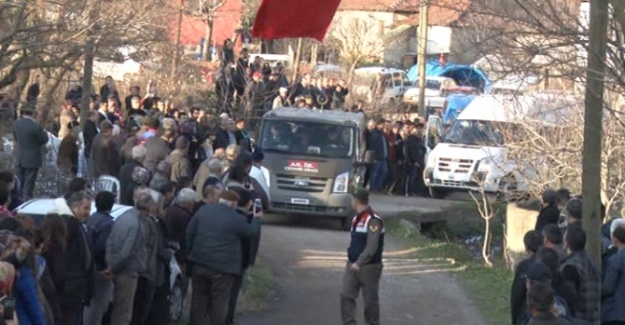 Şehidin cenazesinde göz yaşları sel oldu