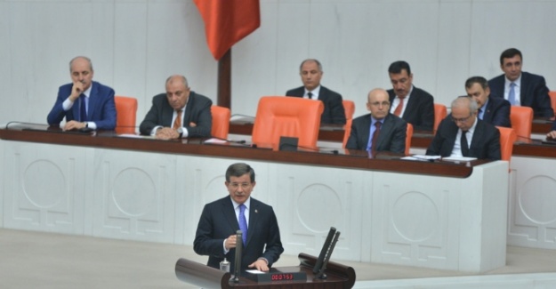 Başbakan Davutoğlu'ndan teşekkür konuşması