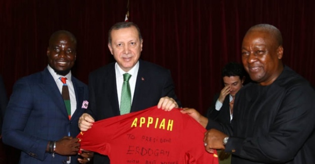 Gana’da Erdoğan’a Appiah sürprizi