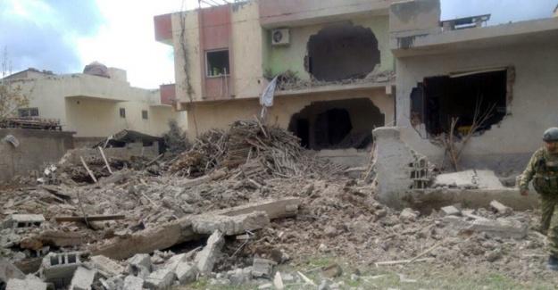 Nusaybin’de tahribatın fotoğrafları