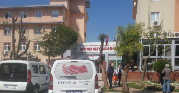 Pompalı tüfekle hastaneyi bastı