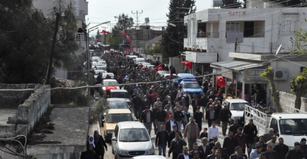 Reyhanlı şehidini ebediyete uğurladı