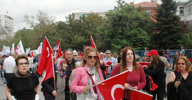 Başkent’te teröre tepki yürüyüşü