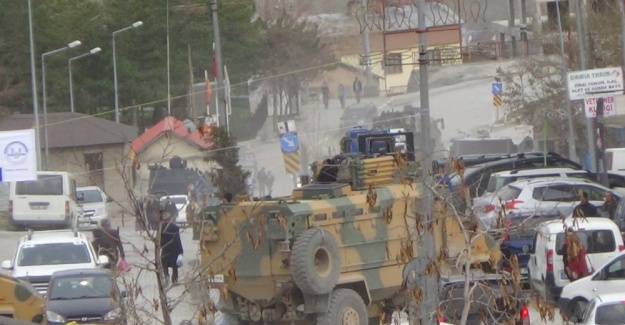 Hakkari’de askeri hareketlilik