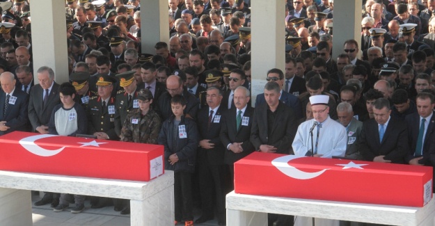 Şehit cenazesinde CHP Liderine tepki