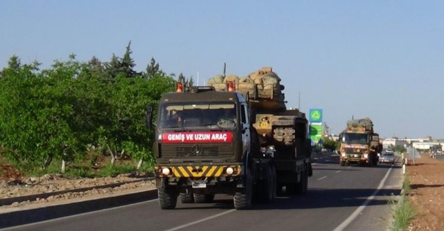 Suriye sınırına tank sevkiyatı