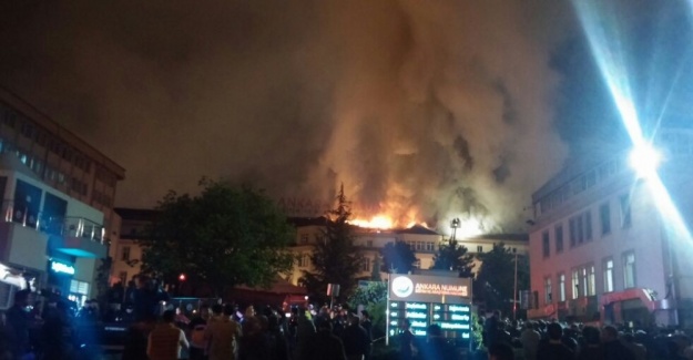 Ankara Numune Hastanesi’ndeki yangın söndürüldü
