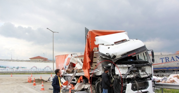 Bu araçtan burnu dahi kanamadan çıktı!