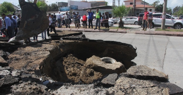 Bunun nedeni deprem değil yağmur