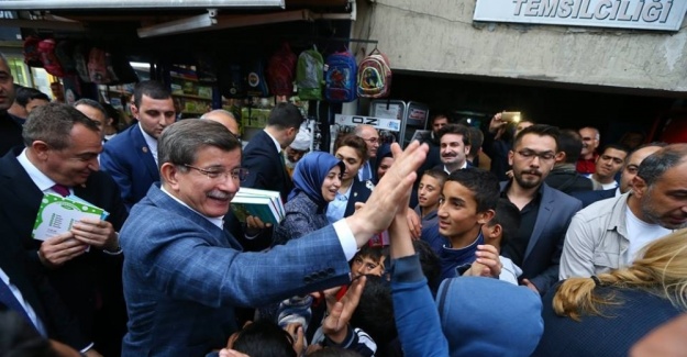 Davutoğlu’na Varto’da yoğun ilgi