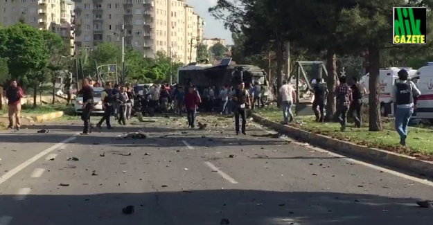 Diyarbakır’da polise bombalı saldırı: Yaralılar var