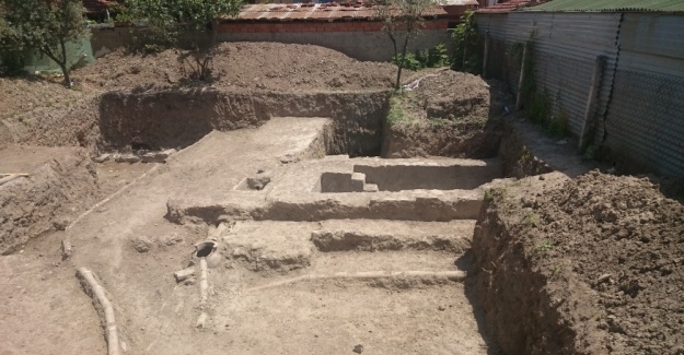 İnşaat kazısında Roma Dönemi’ne ait hamam bulundu