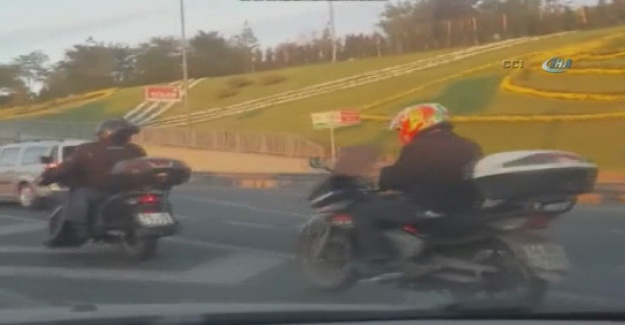 İstanbul trafiğinde akıllara durgunluk veren olay!