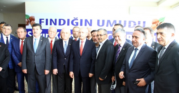 Kılıçdaroğlu "Fındık Ar-Ge’si oluşturulmalı”