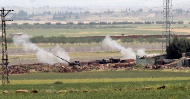 Kilis’e atılan roketlere anında karşılık verildi