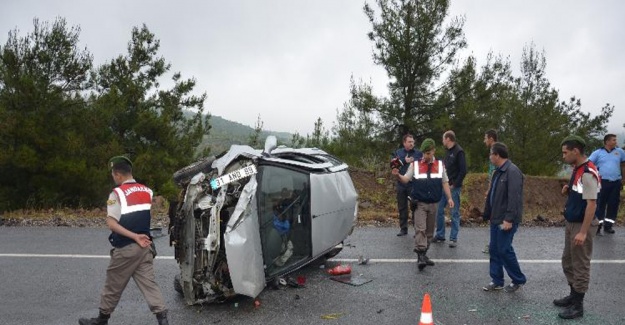 Sporcular kaza yaptı: 1 ölü, 4 yaralı