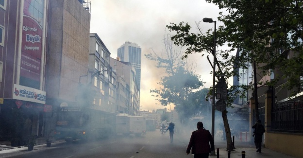 Taksim’e yürümek isteyen gruba müdahale