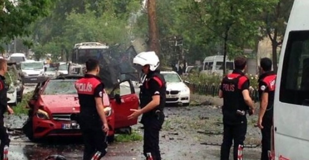 Bombalı saldırı sosyal medyada