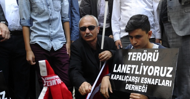 Fatih’te teröre lanet yürüyüşü