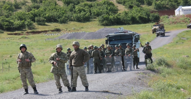 Köylülerden taş ocağı protestosu